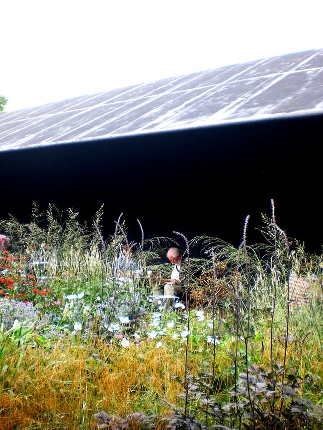 The 11th annual Serpentine Pavilion designed by Peter Zumthor