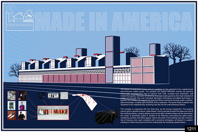 Honorable Mention: MADE IN AMERICA by Jenny Kim & Andrew Lords (San Pedro, California, United States)