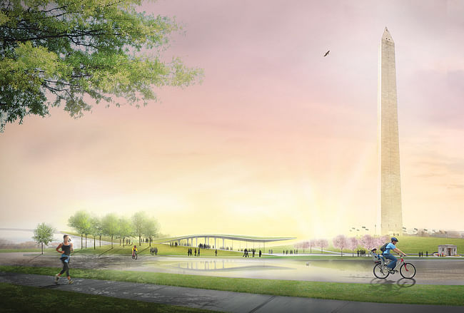 Winner Sylvan Theater on the Washington Monument Grounds: OLIN + Weiss/Manfredi