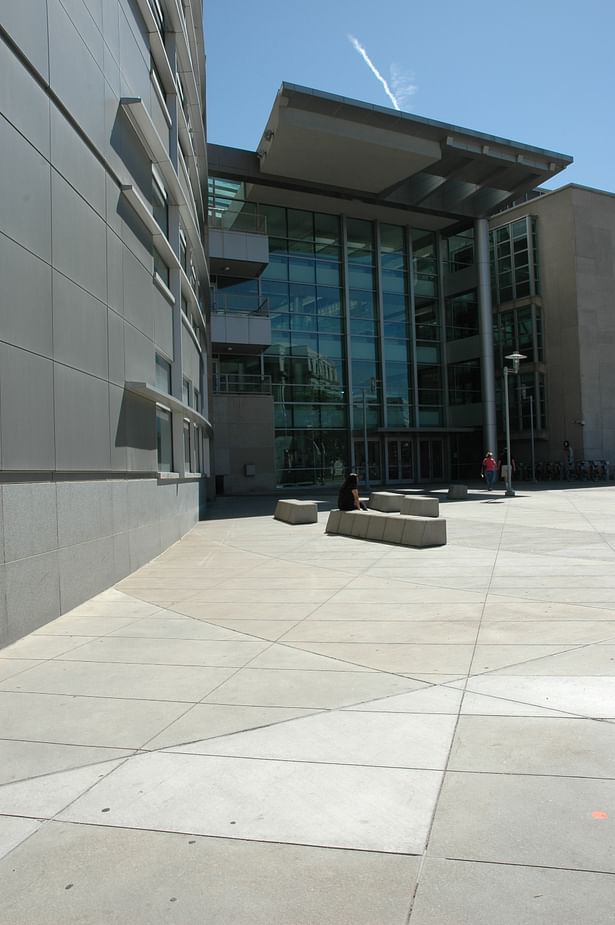 Main entrance, facing Civic Center Park