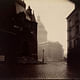 Gordon Baldwin discussed works like this by the photographer Eugene Atget, who focused more on vernacular architecture than the monumental, such as with this image in which the Pantheon in Paris recedes into the foggy background. Credit: Eugene Atget via the Getty
