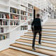 Books and media at arena stairs - photo: Barabild