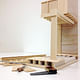 Scale model under construction. Photocredit courtesy of Page \ Park Architects.