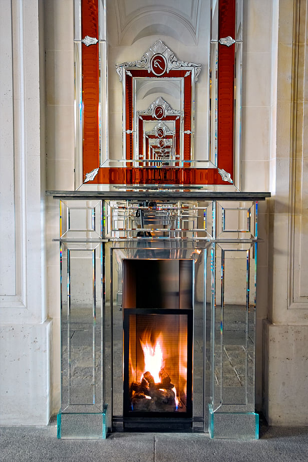 Philippe Starck fireplace by Bloch Design for Baccarat 4
