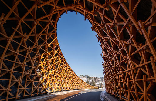 Commendation for Urban Design Peidong Zhu, Intl. Assoc. AIA of line+ studio for Woven Passage to Cloudy Peaks in Shaoxing, China. Image: Arch-Exist Photography, line+ studio