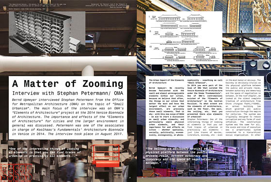 A Matter of Zooming – Interview with Stephan Petermann/ OMA