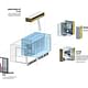 How mini is micro? A diagram detailing different square footages of the My Micro NY (via nARCHITECTS).