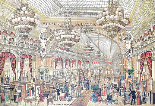 Poster 'Les Grands Magasins Dufayel,' 1895-1900. Lithographie © Les Arts Décoratifs.