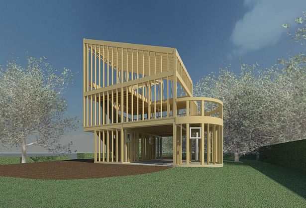 Tree House Retreat, Clifford O. Reid Architect
