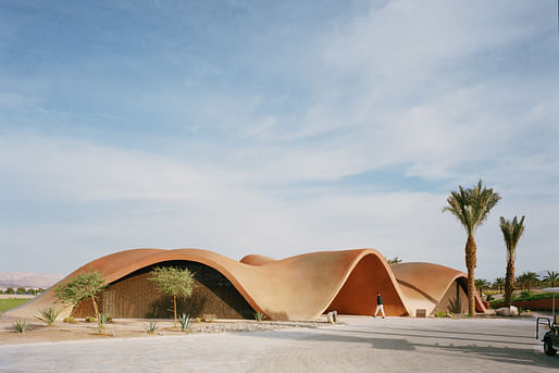 The Ayla Golf Academy and Clubhouse in Aqaba, Jordan. Photo by Rory Gardiner.