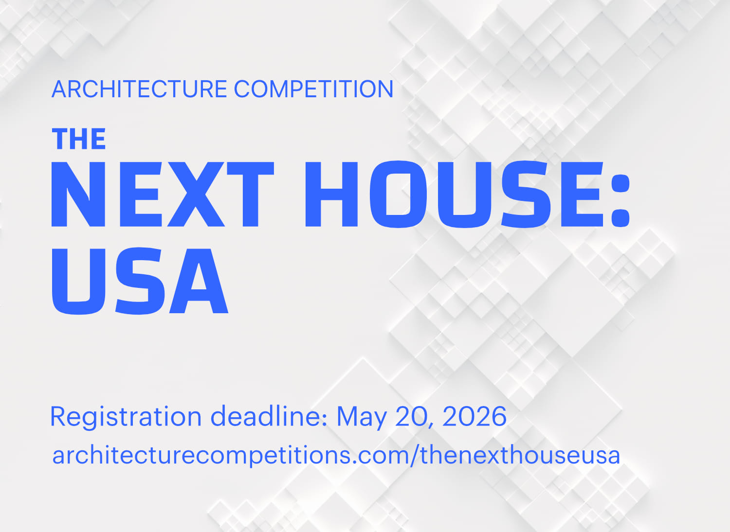 The Next House: USA FINAL registration deadline is in 5 DAYS!