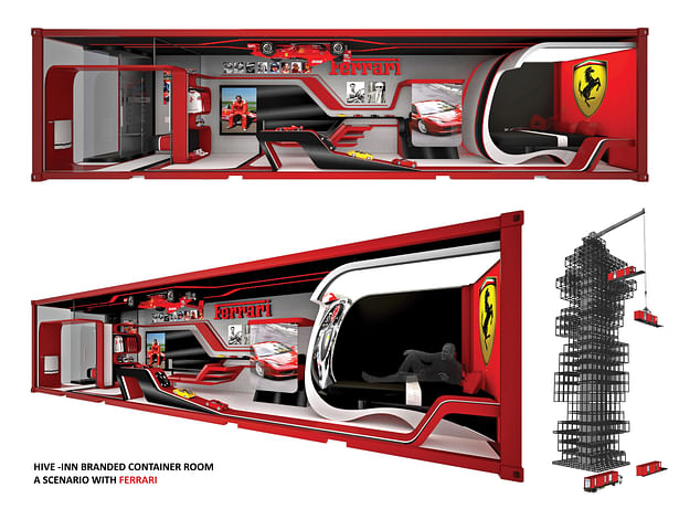 Hive-Inn™, when hotel rooms travel...© 2014 OVA Studio Ltd.