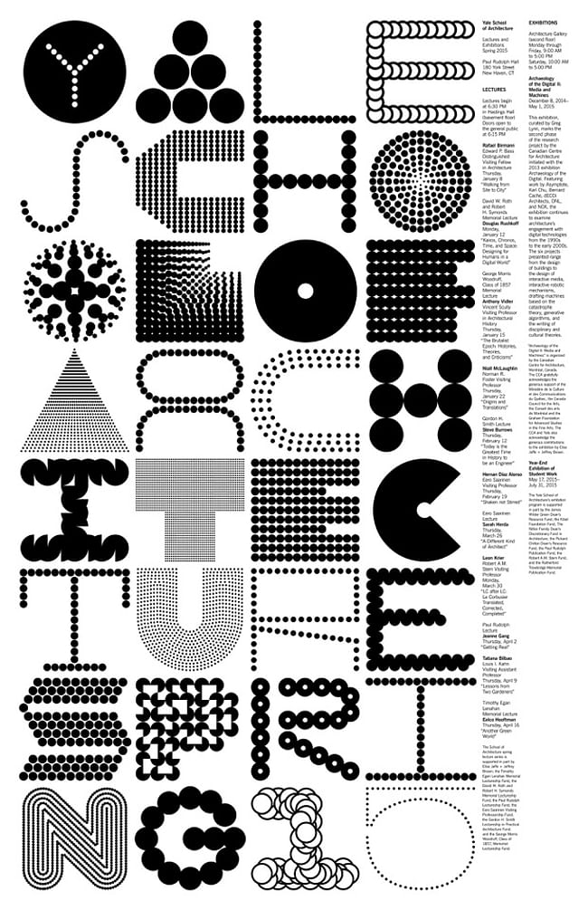 Poster design by Pentagram, Michael Bierut, and Jessica Svendsen. Image courtesy of Jessica Svendsen.