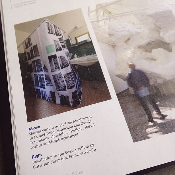 As published in UK magazine 'Architecture Today'