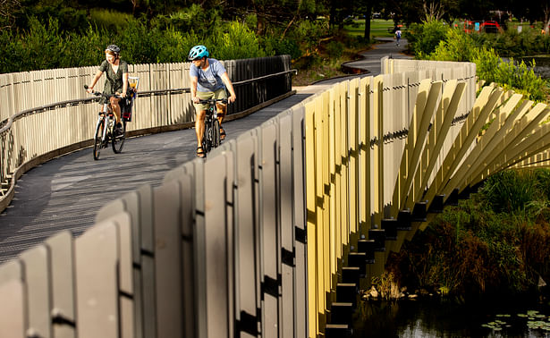 Bara Bridge, Sydney. Sam Crawford Architects Photographer Brett Boardman