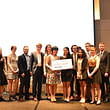 The NJIT team takes home first honorable mention at the Global Schindler Awards in Shenzhen, China.