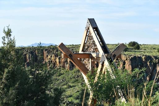 Octahedron by Archie Kinney is one of the three shelters part of The School of Architecture’s 2022 Shelter Program (Courtesy The School of Architecture)