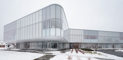 Drummondville Library, Drummondville, QC, Chevalier Morales in consortium with DMA architects. Photo: Adrien Williams