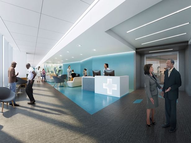 Grady Correll Pavilion - Clinical Concourse ⒸHOK