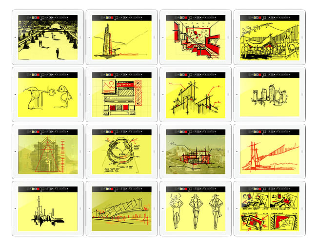 Sketches courtesy of Ahmed Elhusseiny, Anna Kenoff, Anna Pietrzak, Audrey Choi, Ciara Seymour, Devin Seymour, Ezio Blasetti, James Kehl, Javier Galindo, Liz Ricketts, Milan delVecchio, Morpholio.