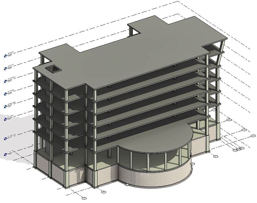 3D STRUCTURAL MODEL OF HIGH RISE BUILDING | Abanob Magdy | Archinect