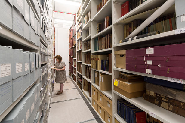 The archive is home to a range of historical documents and plans