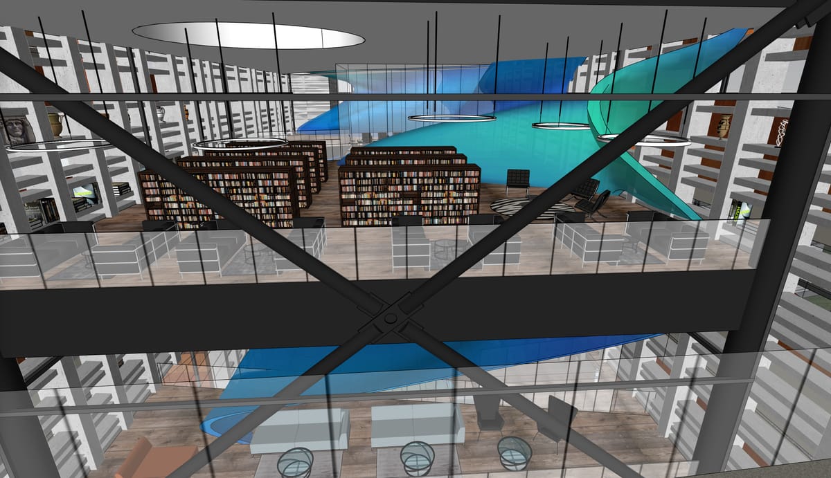 Pikes Peak Library District Penrose Main Library Mixeduse complex