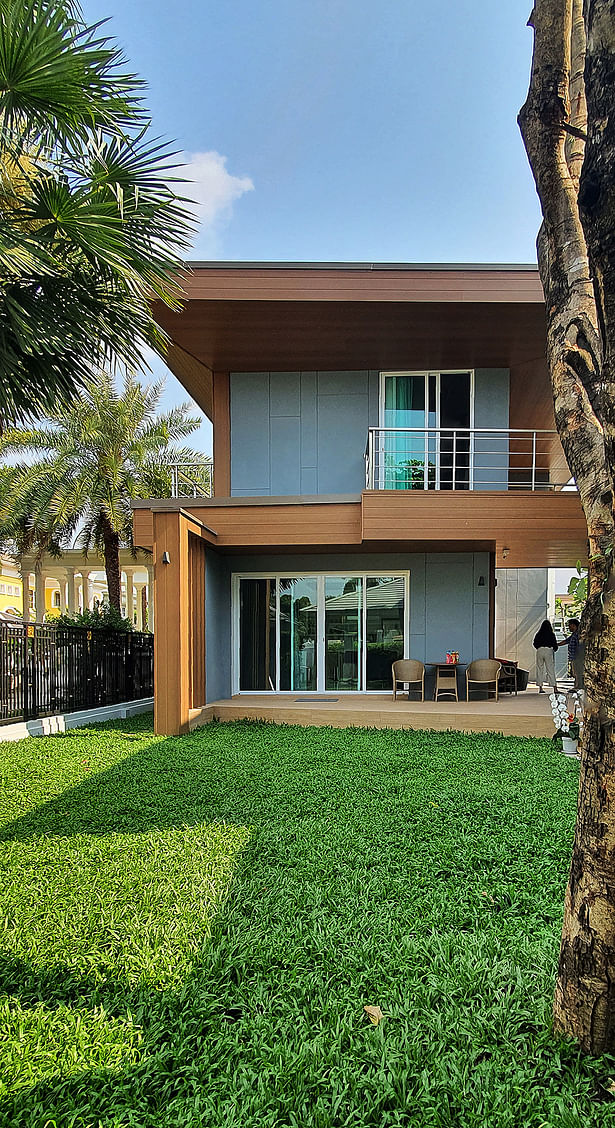 Exterior View from Courtyard