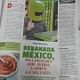 Periódico EL SOL DE MÉXICO - ARQUIMANÍACO -Rebanada México - FRANCISCO CHARQUEÑO​