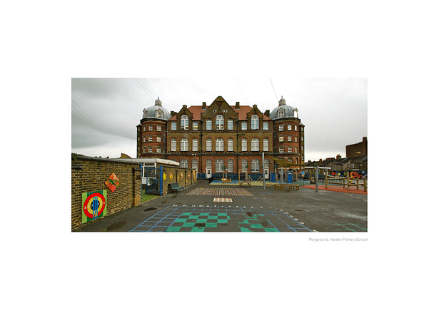 Playground, Hartley Primary School