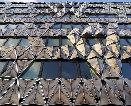 Origami Office Building in Paris, France, 2011. Photo: Vincent Fillon.