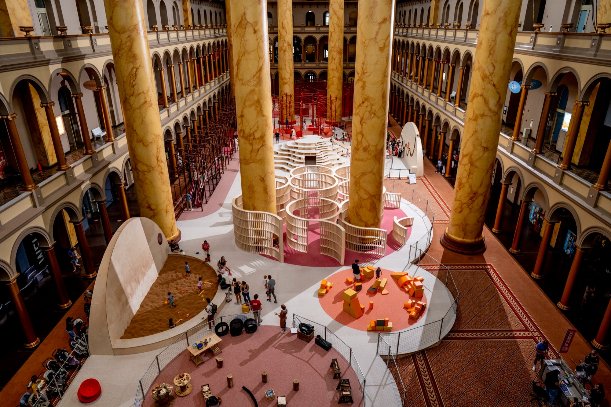 Snarkitecture's massive PLAYGROUND installation is now open for
