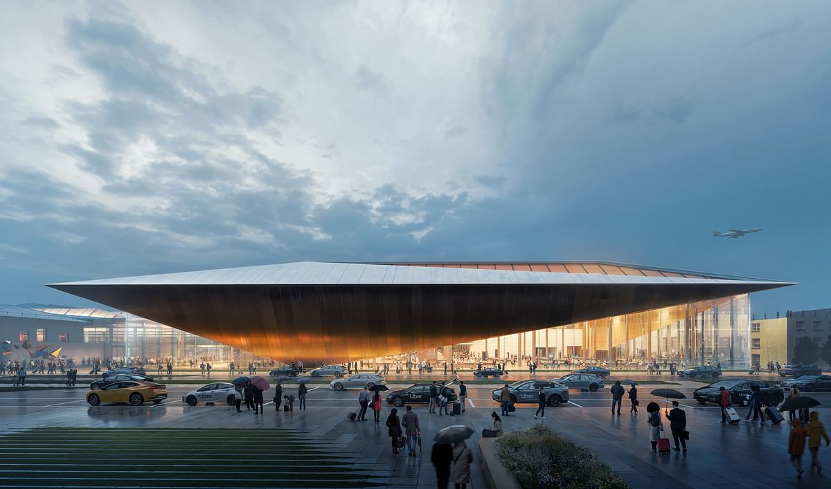 Zaha Hadid Architects wins competition to design the new arrivals terminal at Vilnius Airport in Lithuania