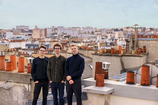Roofscapes co-founders Olivier Faber ’23, Eytan Levi ’21, and Tim Cousin ’23. Image courtesy Roofscapes Studio