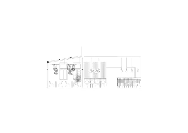 Cross section 2nd room and winter garden Formafatal