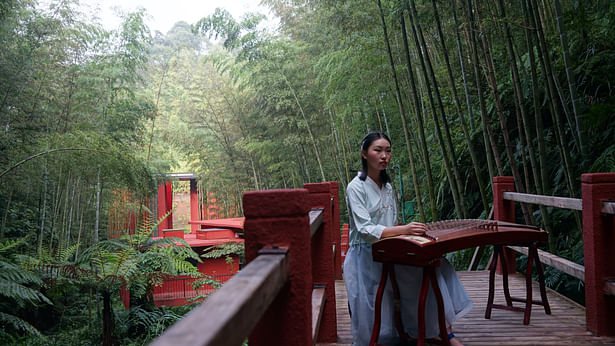 Musician Playing the Chinese Guzheng Credits: West-line Studio