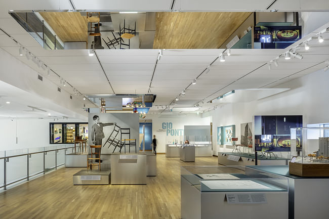 Amanda J. Precourt Architecture & Design Galleries, Gio Ponti: Designer of a Thousand Talents exhibition. Photo by James Florio Photography, courtesy of the Denver Art Museum.