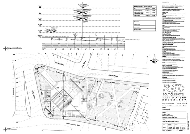 1207-02-001 - M.I.P - Boutique Hotel - Site Plan & Drainage