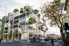 New IKEA store in Vienna omits parking and celebrates nature