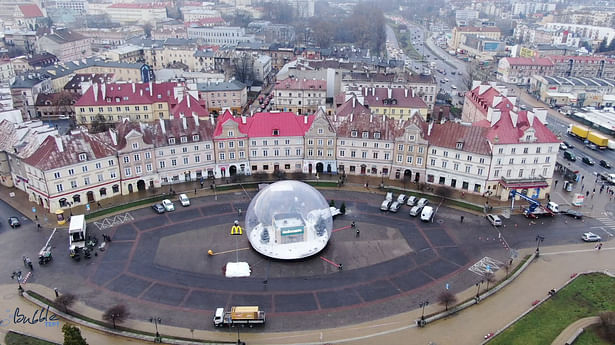 Giant Bubble Tent by Polidomes