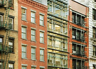 A wide range of new buildings in NYC's historic districts