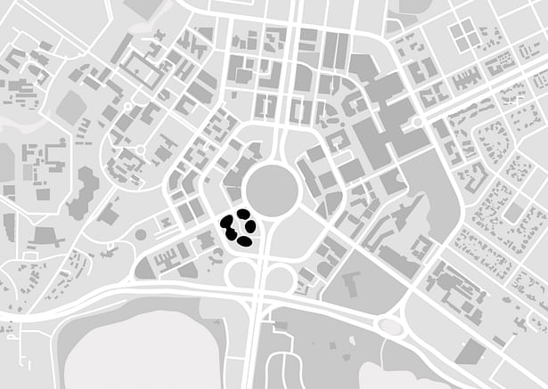 Marion Park Masterplan - site plan and building © Contreras Earl Architecture