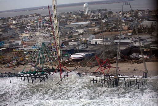 View of New Jersey beaches in the aftermath of Hurricane Sandy. Image courtesy of Sonya N. Hebert.