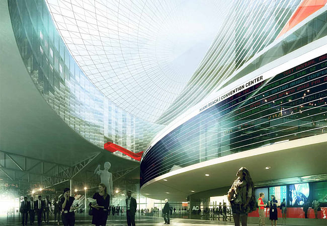 Convention Center Concourse, Image © OMA