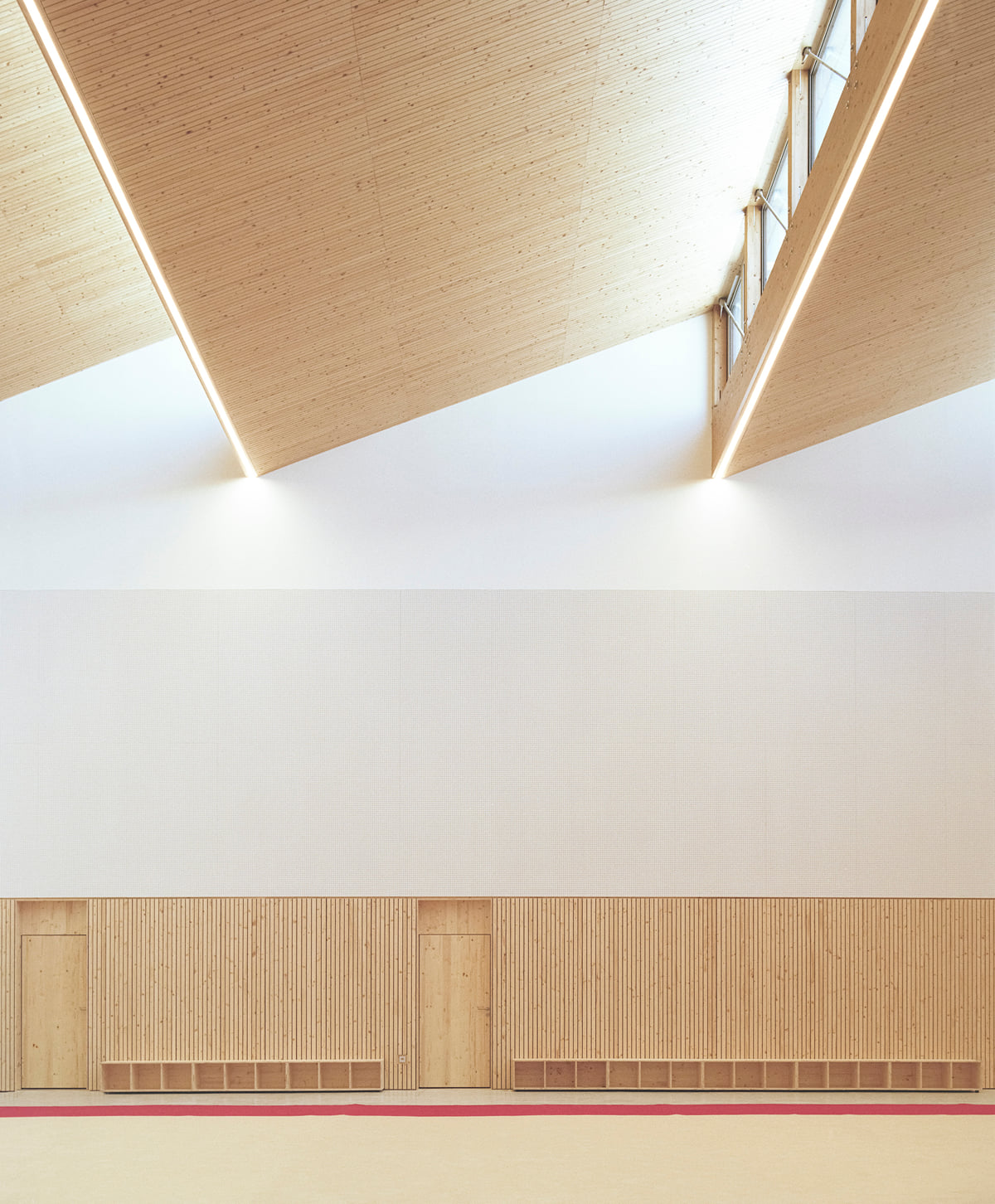 Katia et Maurice Krafft sports complex | RHB architectes | Archinect