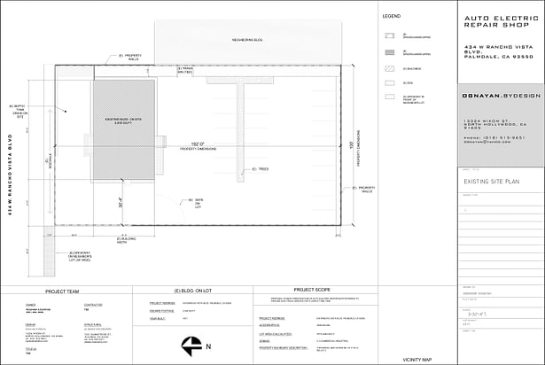 Existing Site Plan