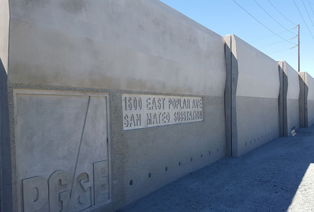 San Mateo Substation Enclosure (Photo: Tom Fitzgerald) 