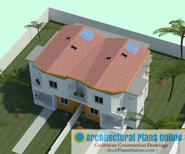 Caribbean House Plan HD018