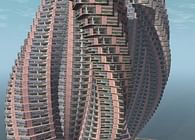 parametric Architecture 3D design for Future 2030