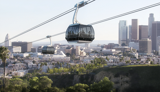 Rendering of proposed gondola system. Image: ARTT LLC.